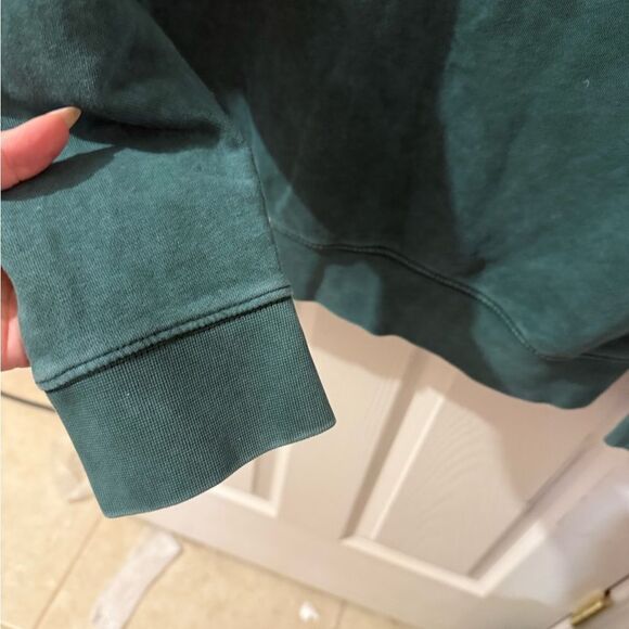 Nike Vintage Distressed Green Nike Hoodie Sweatshirt — Used, Size M - Picture 9 of 10